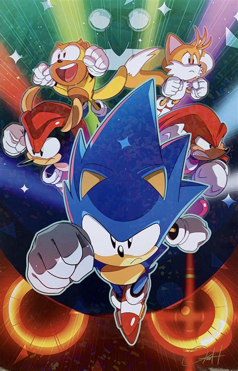 Sonic Mania Fan Art