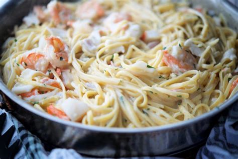 Seafood Linguine | Carrie’s Experimental Kitchen