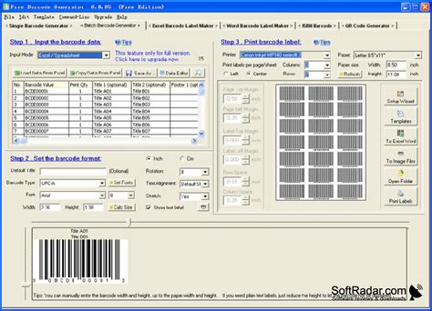 Download Free Barcode Generator for Windows 11, 10, 7, 8/8.1 (64 bit/32 ...