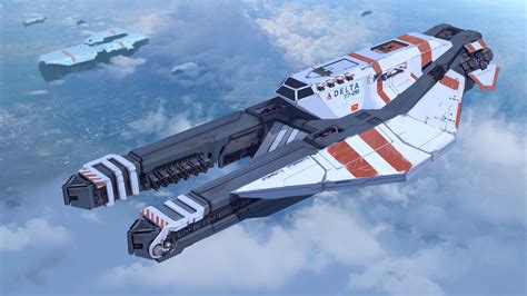 ArtStation - Delta Airline's Global Cargo Loader, Duncan Halleck | Space ship concept art ...