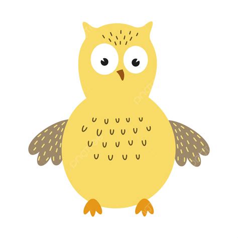 Funny Owl For Kids In Doodle Style, For, Education, Doodle PNG and Vector with Transparent ...