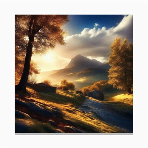 Landscape Wallpapers 11 Canvas Print by Noctarius - Fy