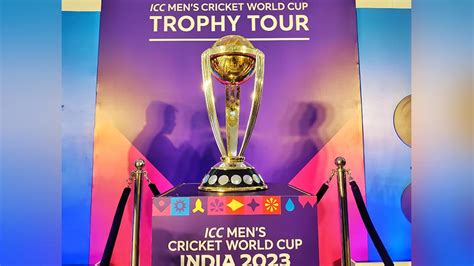 Cricket World Cup Trophy 2023