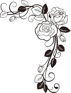 rose vine drawing - Google Search | Rose zeichnung, Weinrebe zeichnung, Rosenzeichnung