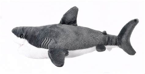 Wild Republic Great White Shark Plush, Stuffed Animal, Plush Toy, Gift ...