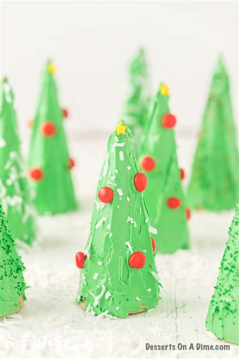 Ice Cream Cone Christmas Trees -Christmas Tree Ice Cream Cone