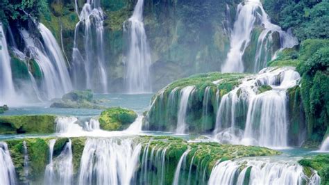 Waterfall Nature Wallpapers - Top Free Waterfall Nature Backgrounds - WallpaperAccess