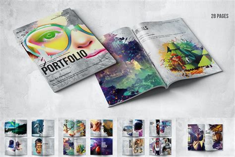 Artist Portfolio Brochure Template - ksioks