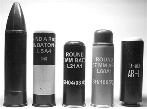 BRITISH 37MM BATON ROUNDS - Small Arms Review