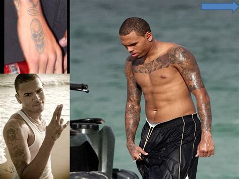 Chris Brown Tattoos