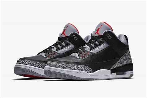 Air Jordan 3 Black/Cement 2024 Retro Release Info | Nice Kicks