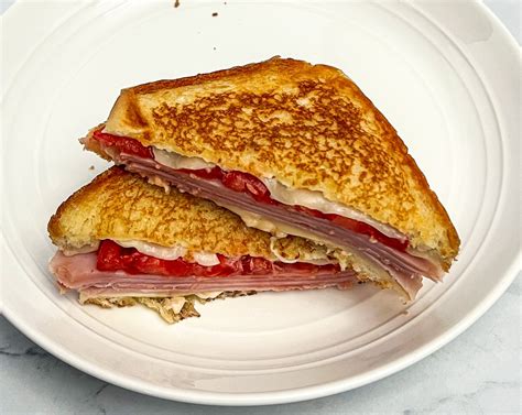 Grilled Ham and Cheese Sandwich