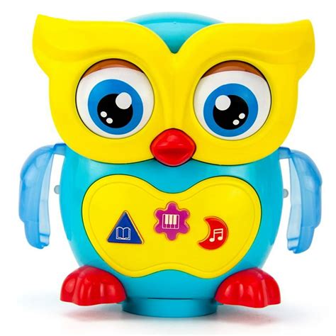 Baby Musical Toys 1 Year Old Toddler Dancing Owl Light Up Singing ...