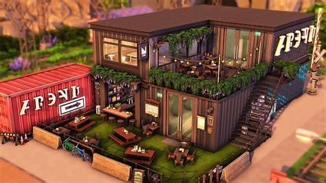 Club bar grill the sims 4 – Artofit