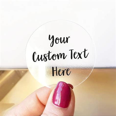 Custom Product Label Stickers, Personalized Business Labels, Logo ...