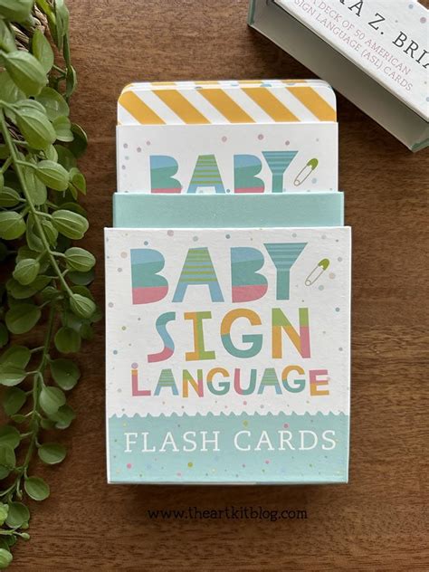 Baby Sign Language Flash Cards: Timberdoodle Product Review – The Art Kit