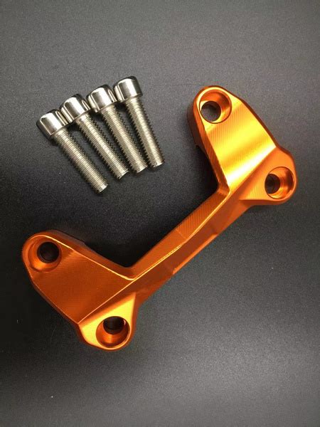 For KTM DUKE 200 125 390 Motorcycle Accessories CNC Handlebar Risers ...