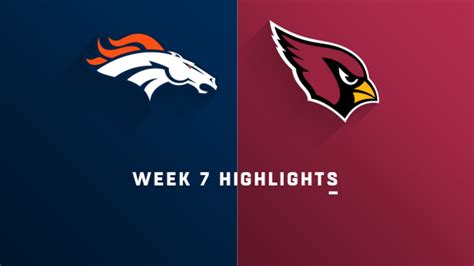 Broncos vs. Cardinals highlights | Week 7