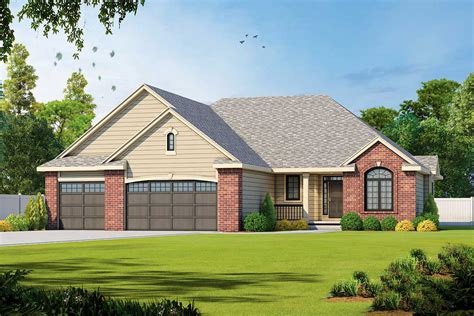 Brick House Plan with Lots of Options - 42537DB | Architectural Designs - House Plans