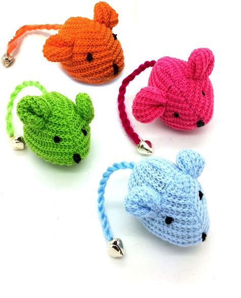 Crochet Mouse Cat Toys | Only New Crochet Patterns