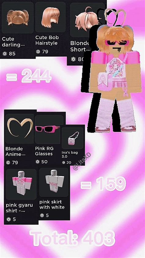 Gyaru pink outfit 💗 ||ROBLOX|| | Glamour dress, Club dresses, Themed outfits