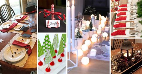 50 Best DIY Christmas Table Decoration Ideas for 2023