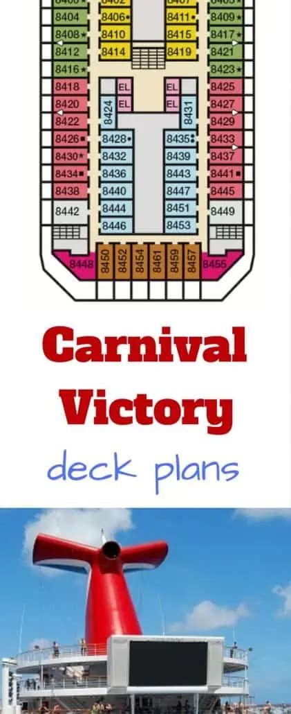 Carnival Victory Deck Plans - Cruise Radio - Daily Updates On The Cruise Industry