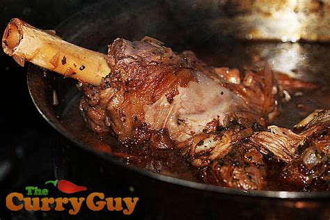 Leg of Lamb Roast with Garam Masala Lamb Shank Gravy