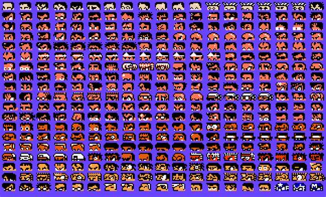 Pixilart - kunio kun face graphics 2 by Tuxedoedabyss03