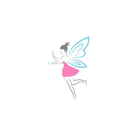 Fairy logo icon design illustration 19636628 Vector Art at Vecteezy