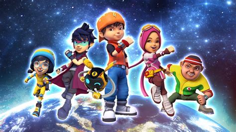 Hình nền Boboiboy, siêu anh hùng Malaysia - Top Những Hình Ảnh Đẹp