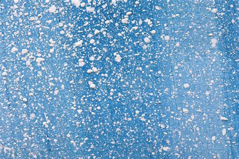 White Paint Splatter on Blue Background Stock Image - Image of spill ...