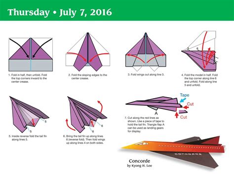 Paper Airplane Design Printable Foldable Flight Templates