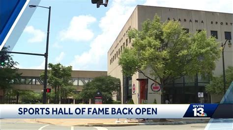 Alabama Sports Hall of Fame reopens in Birmingham