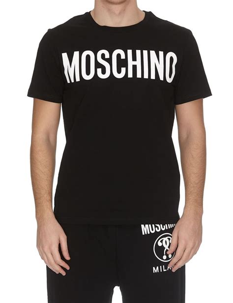 Moschino Black Logo T-shirt | ModeSens | T shirt, Moschino t shirt ...