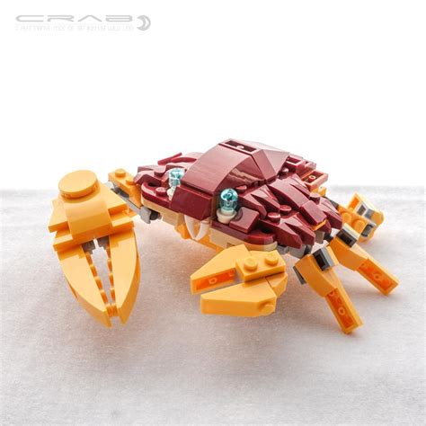 LEGO MOC Crab by dvdliu | Rebrickable - Build with LEGO