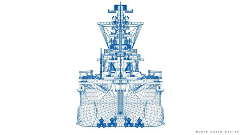 ArtStation - Battleship ISE | Game Assets