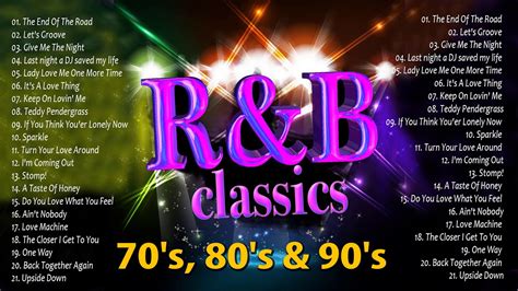 70's 80's 90's R&B Music Hits - 70 80 90 R&B Greatest Hits - Classic R&B Music Playlist - YouTube