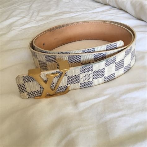 Louis Vuitton Belt White And Black | semashow.com