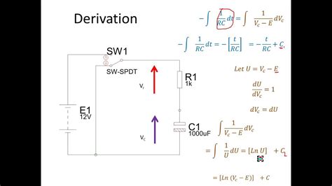 Charging Discharging Capacitor Equation - Tessshebaylo