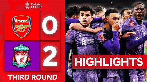 Liverpool strike late to knock out Arsenal at the Emirates | FA Cup highlights | BBC Sport - The ...