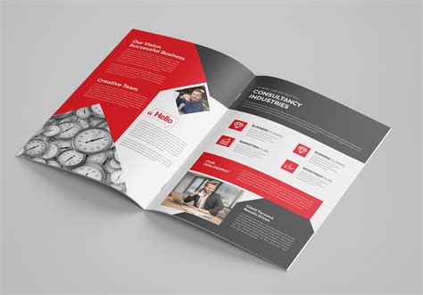 Bifold Brochure Template on Behance