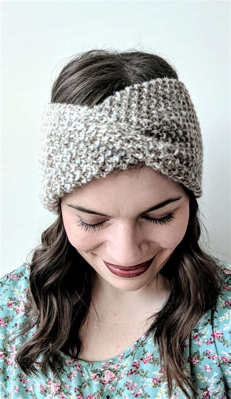 Free Knitting Pattern For Headband Easy To Intermediate This Pretty Headband Features A ...