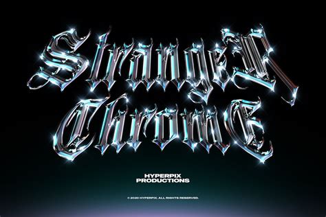 CHROME TEXT EFFECT :: Behance