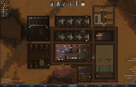 Rimworld base design 2022