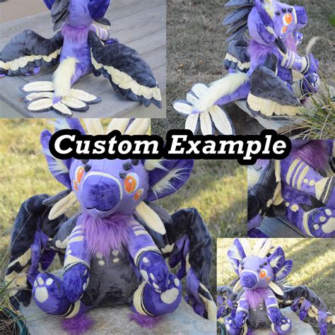 Custom Dragon Plush Cuddly Cute Plush Dragon Plush - Etsy