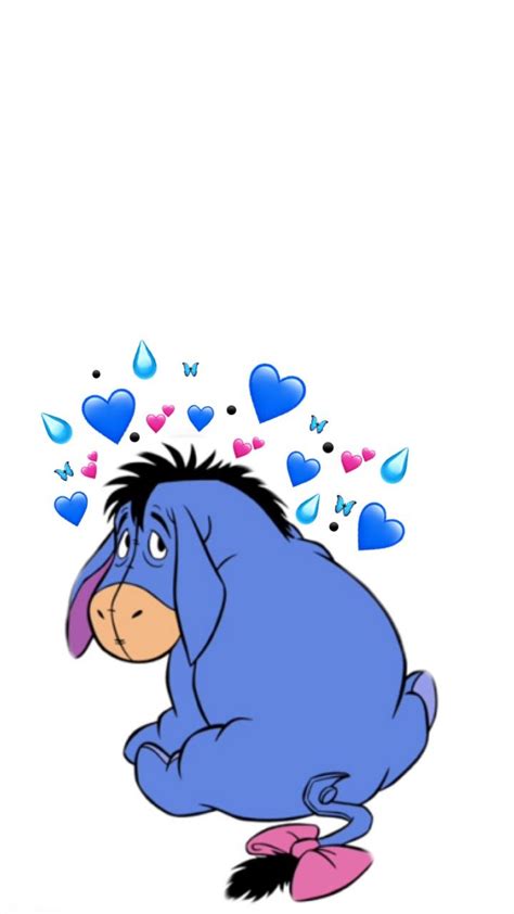 Cute Baby Eeyore Wallpaper