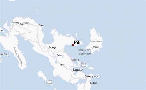 Pili, Philippines, Bicol, Province of Camarines Sur Weather Forecast