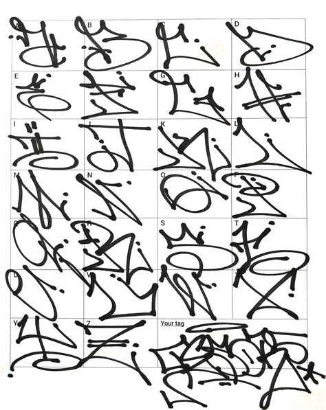 Graffiti Letters: 61 Artists Share Styles