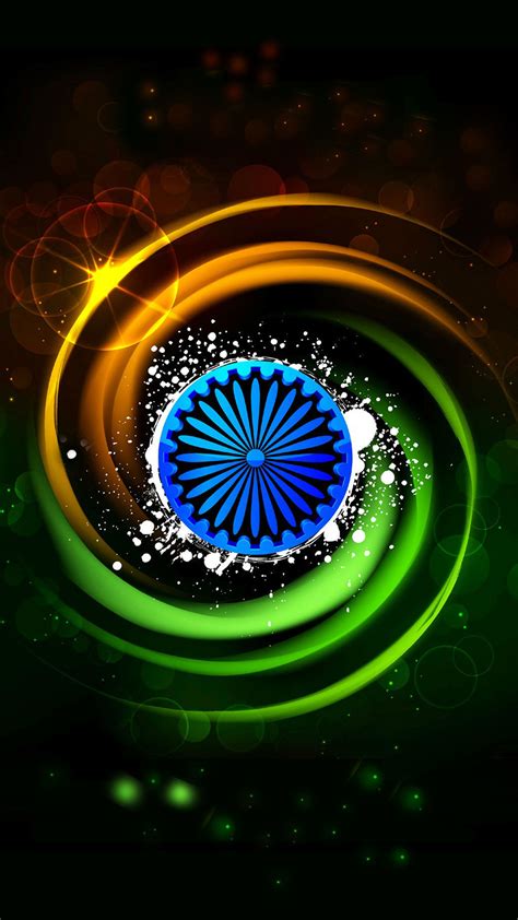 India Flag for Mobile Phone Wallpaper 08 of 17 - Tiranga in 3D - HD ...